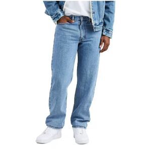 Levi's 550 jeans are a relaxed fit style with a slightly baggy look 34x36